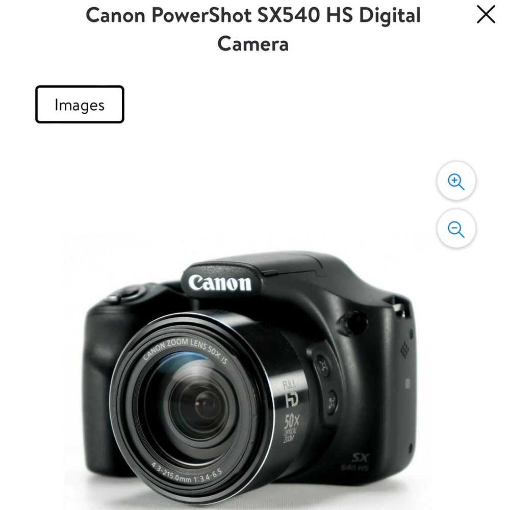 Canon Powershot SX540 HS 20.3 MP Camera Set